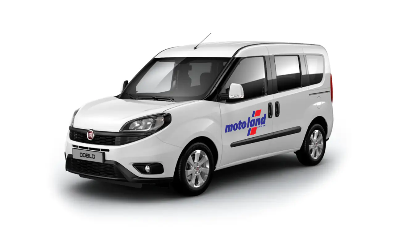 Fiat Doblo της Motoland στη Λέρο