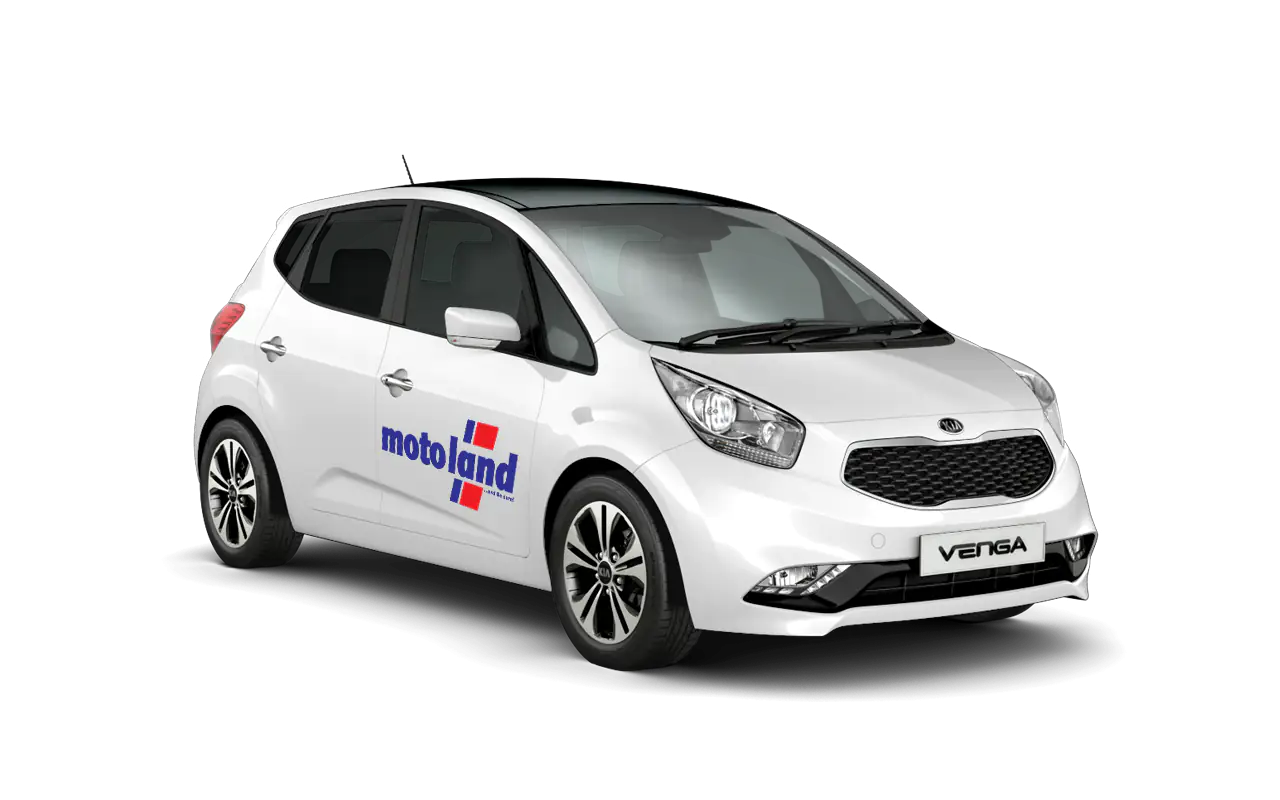 Kia Venga της Motoland στη Λέρο